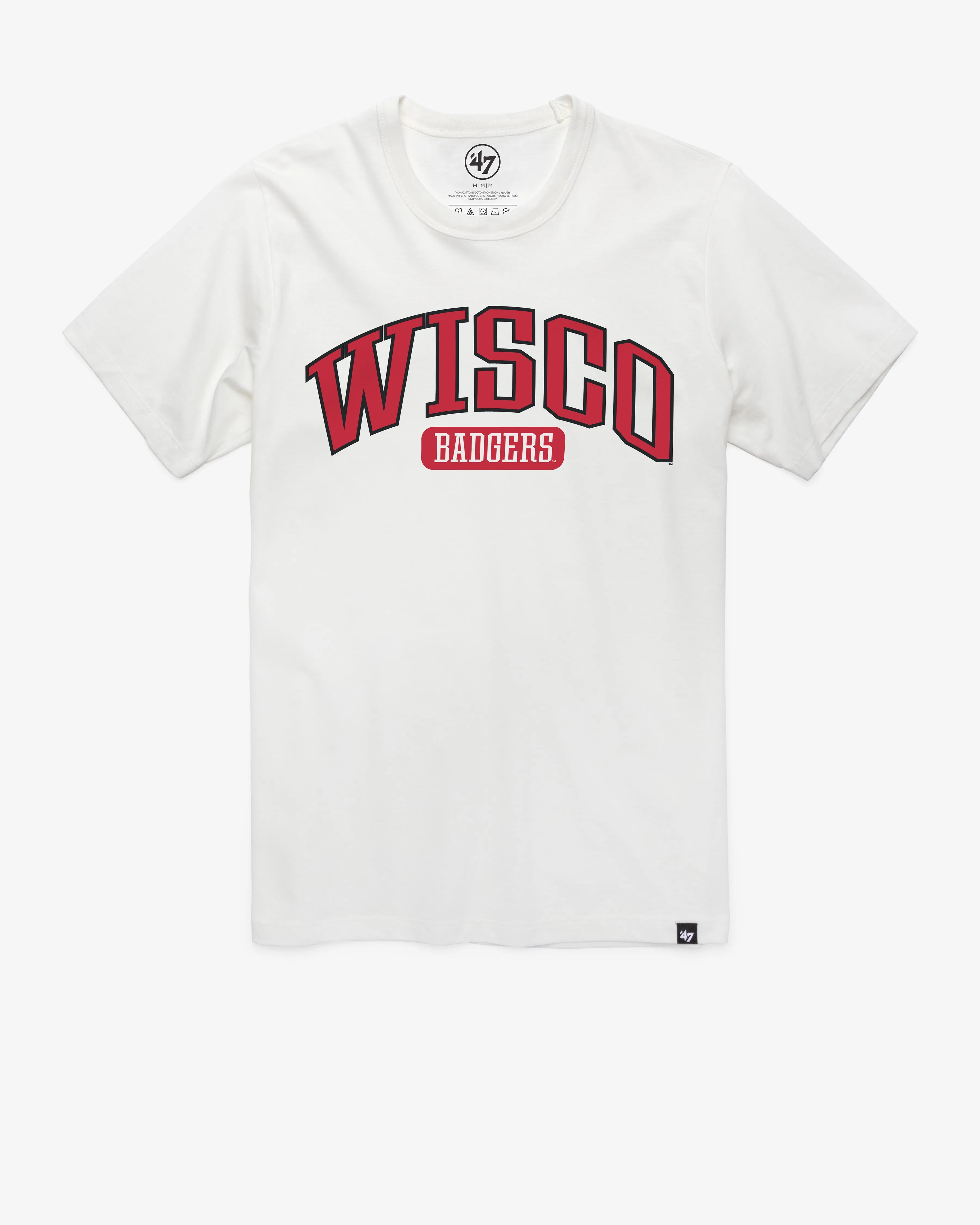 WISCONSIN BADGERS LOCAL ARCH '47 FRANKLIN TEE sold by 47