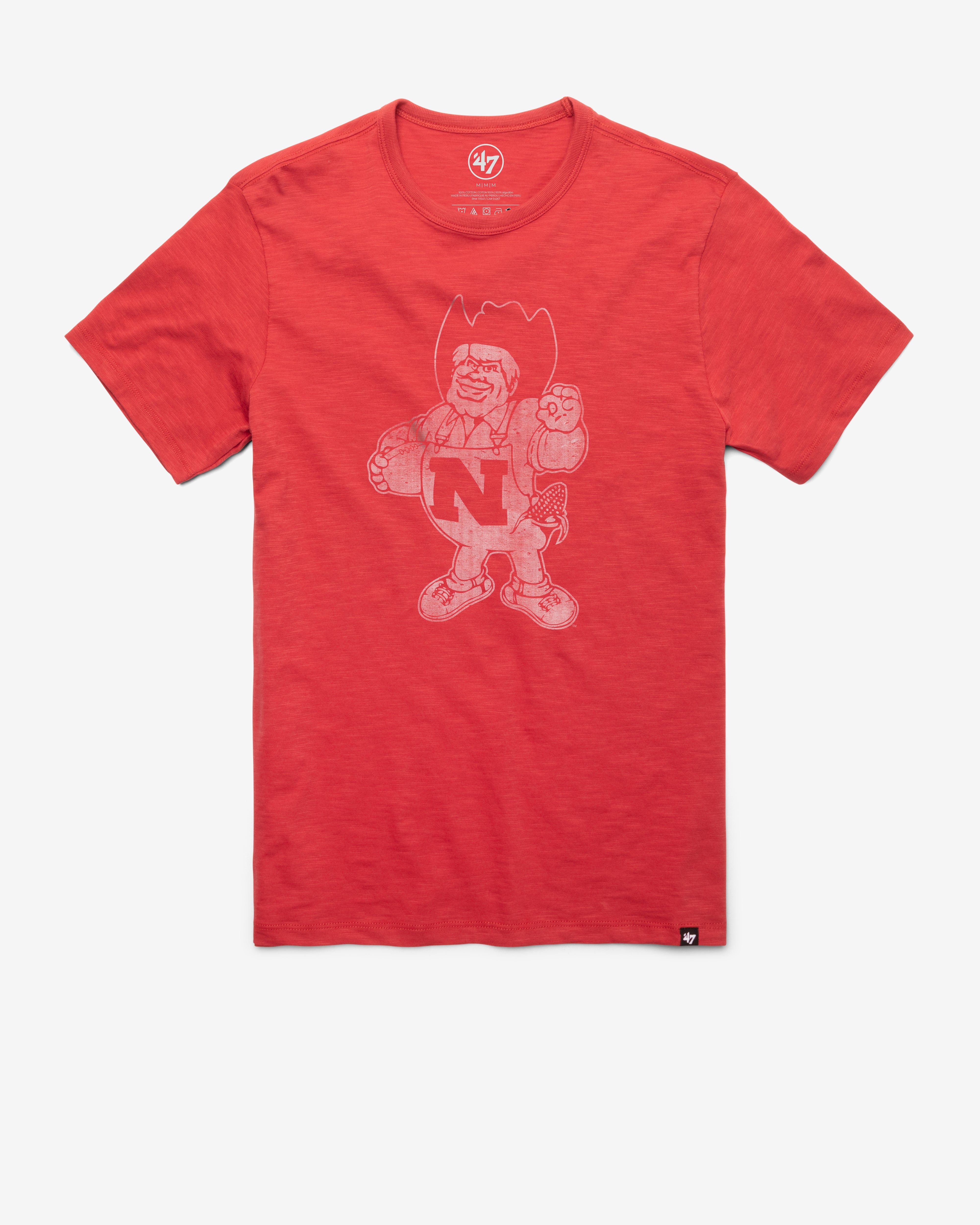NEBRASKA CORNHUSKERS VINTAGE GRIT '47 SCRUM TEE sold by 47