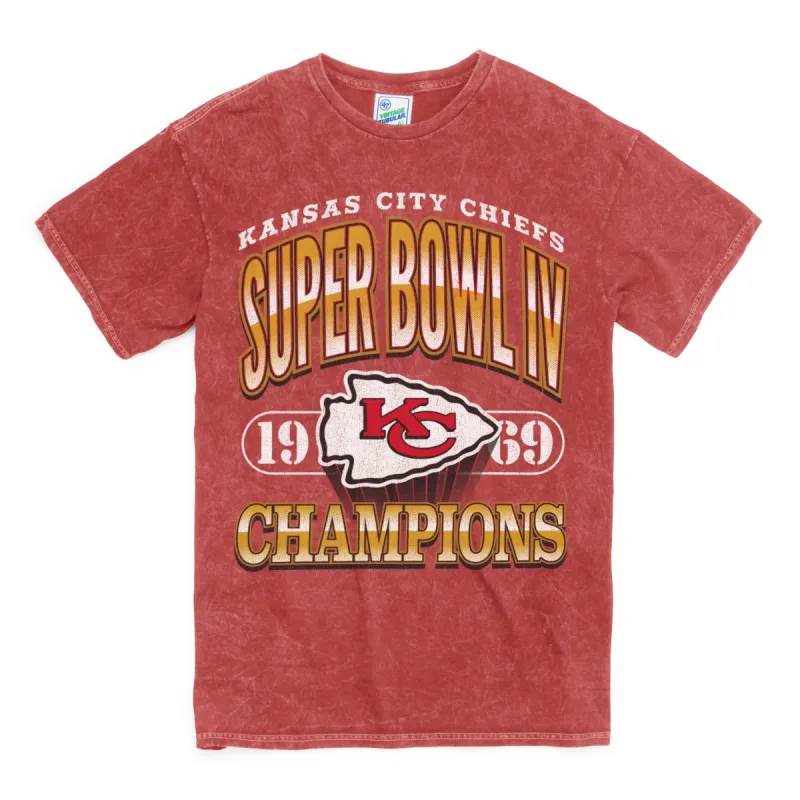 KANSAS CITY CHIEFS SB GRIDIRON ROCKER '47 VINTAGE TUBULAR TEE sold by 47