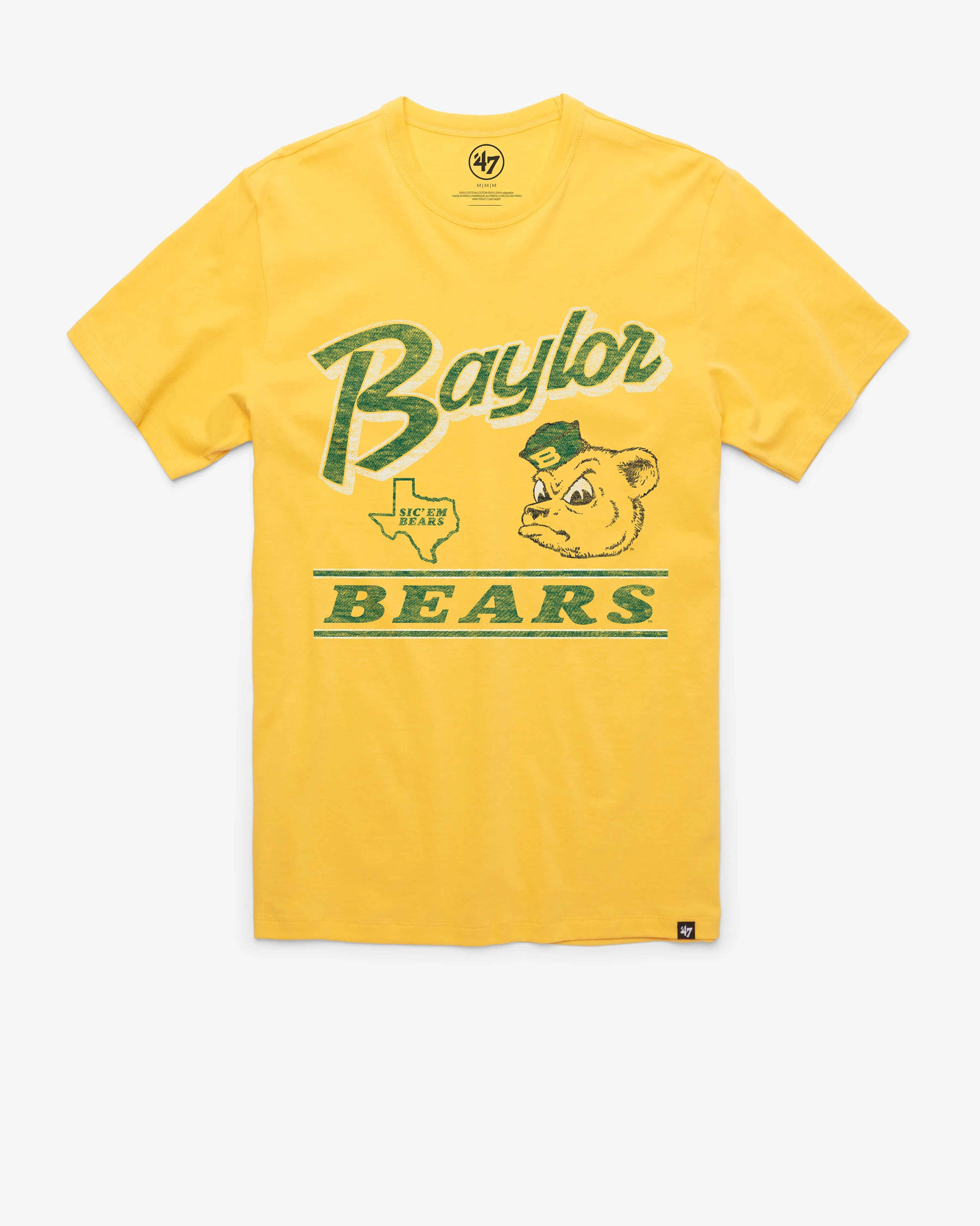 BAYLOR BEARS VINTAGE FLY BY '47 FRANKLIN TEE sold by 47