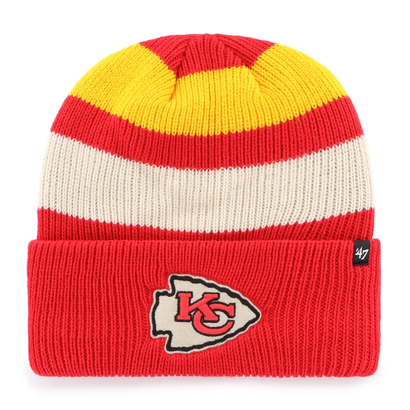KANSAS CITY CHIEFS CLUBHOUSE JENNINGS '47 CUFF KNIT sold by 47