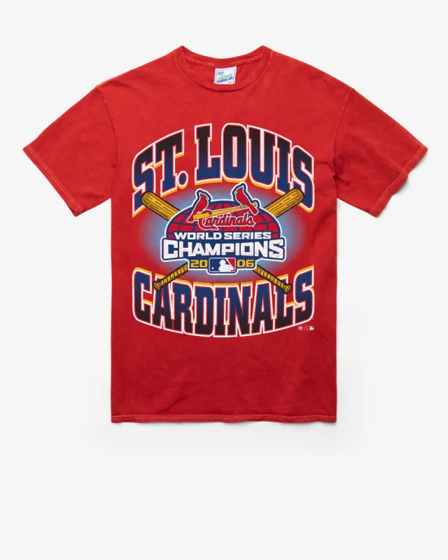 ST. LOUIS CARDINALS COOPERSTOWN WORLD SERIES LOCKER '47 VINTAGE TUBULAR TEE sold by 47