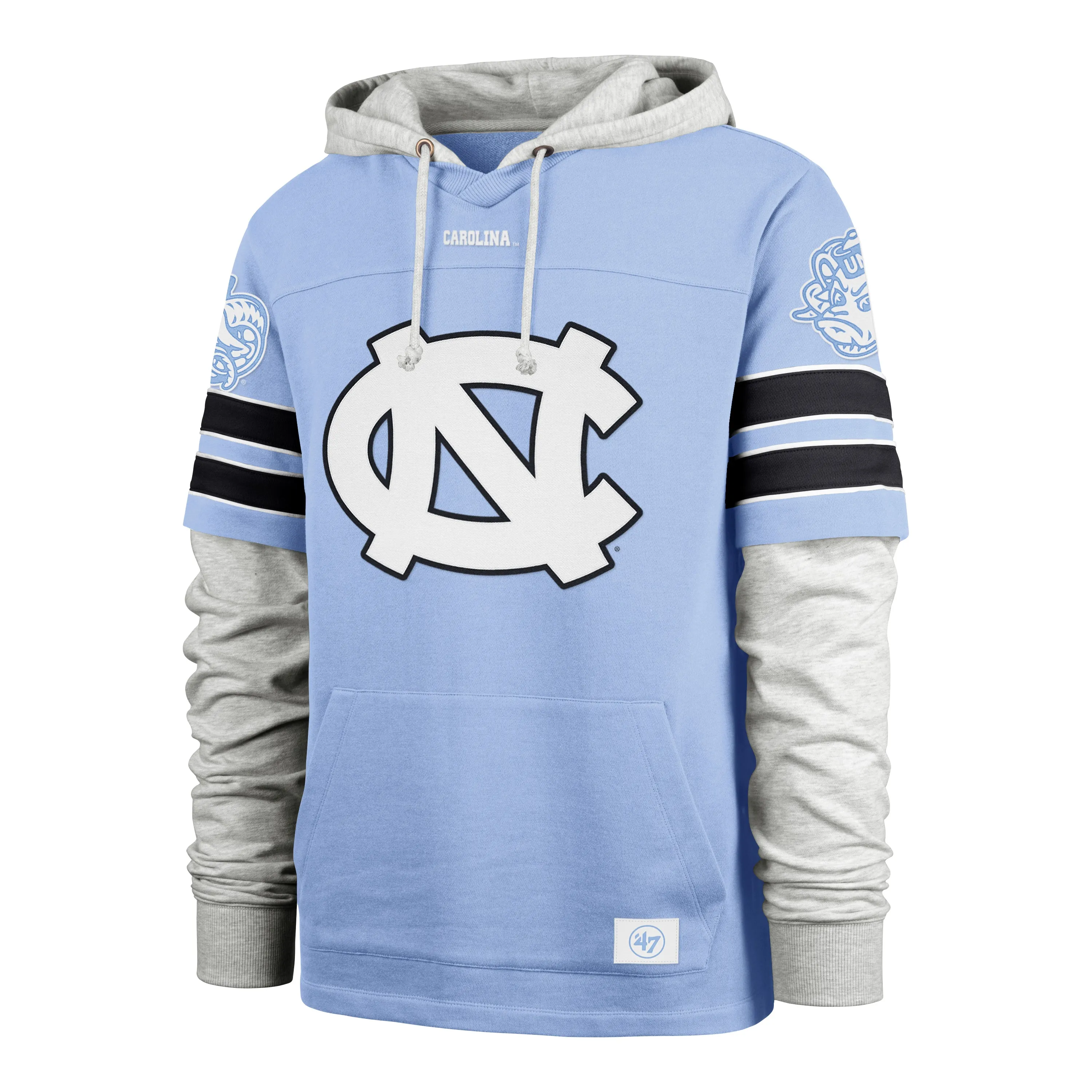 NORTH CAROLINA TAR HEELS UNC GRIDIRON BLITZ '47 CORNERBACK LACER sold by 47