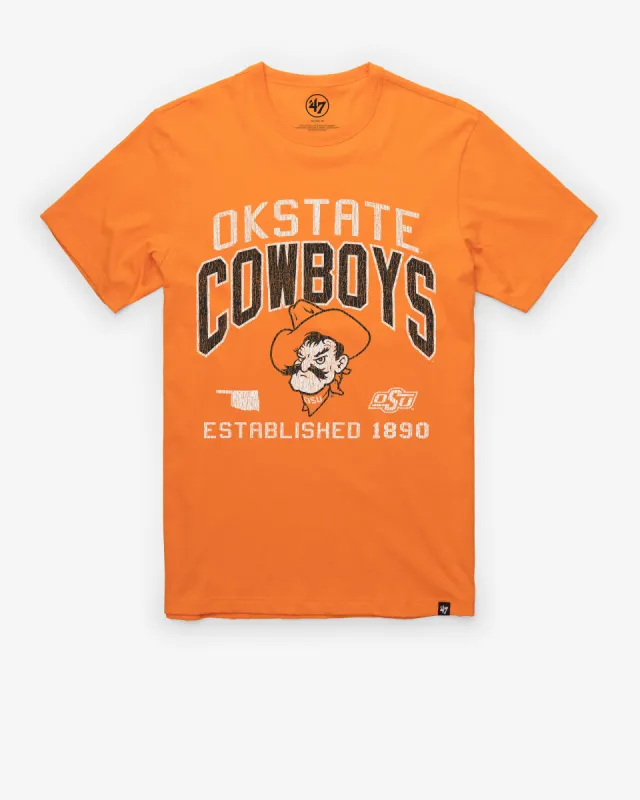 OKLAHOMA STATE COWBOYS TURNED UP '47 FRANKLIN TEE sold by 47