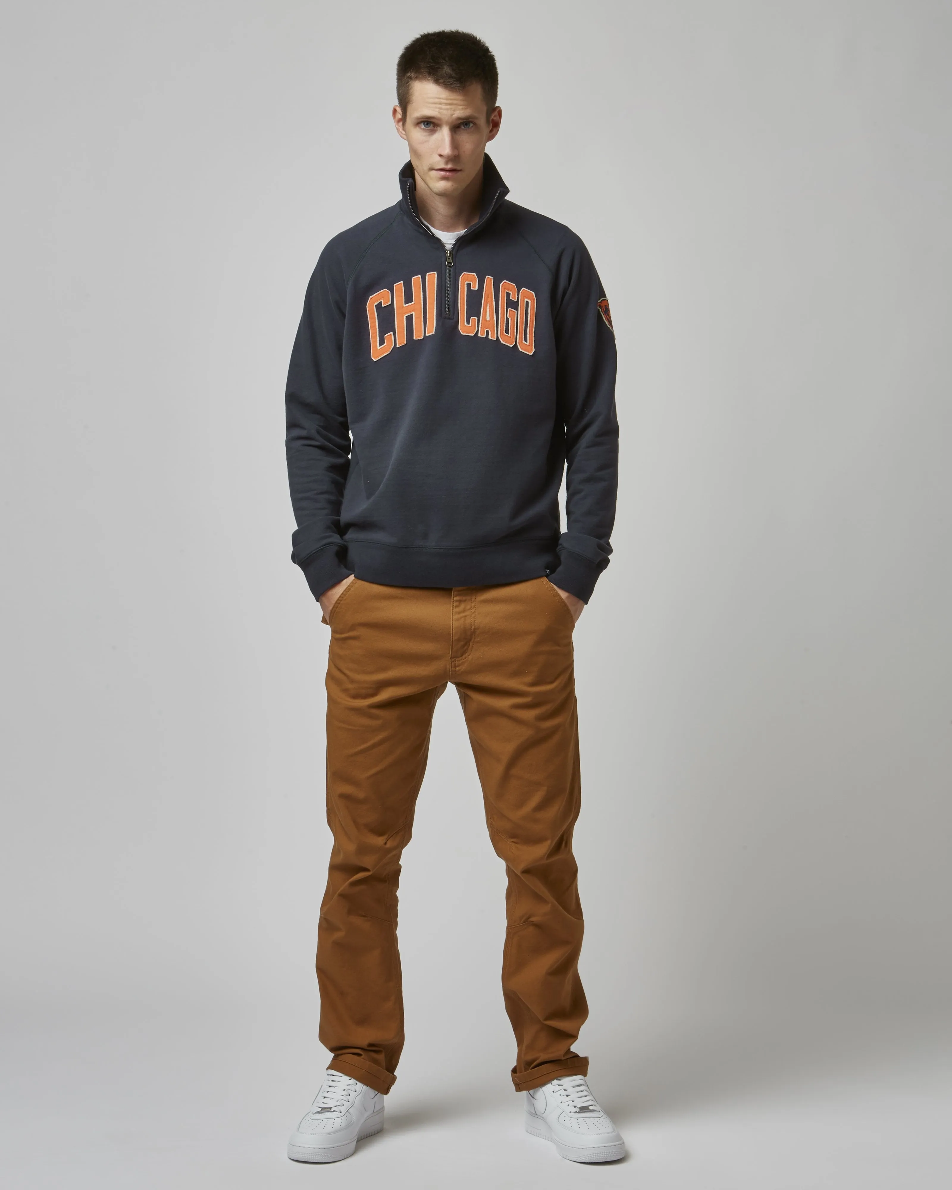 CHICAGO BEARS BANKS '47 HARRIS SCRIMMAGE 1/4 ZIP sold by 47 product image thumbnail 2