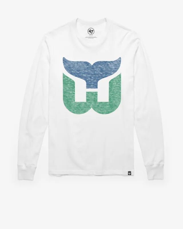 HARTFORD WHALERS VINTAGE PREMIER '47 FRANKLIN LONG SLEEVE TEE sold by 47