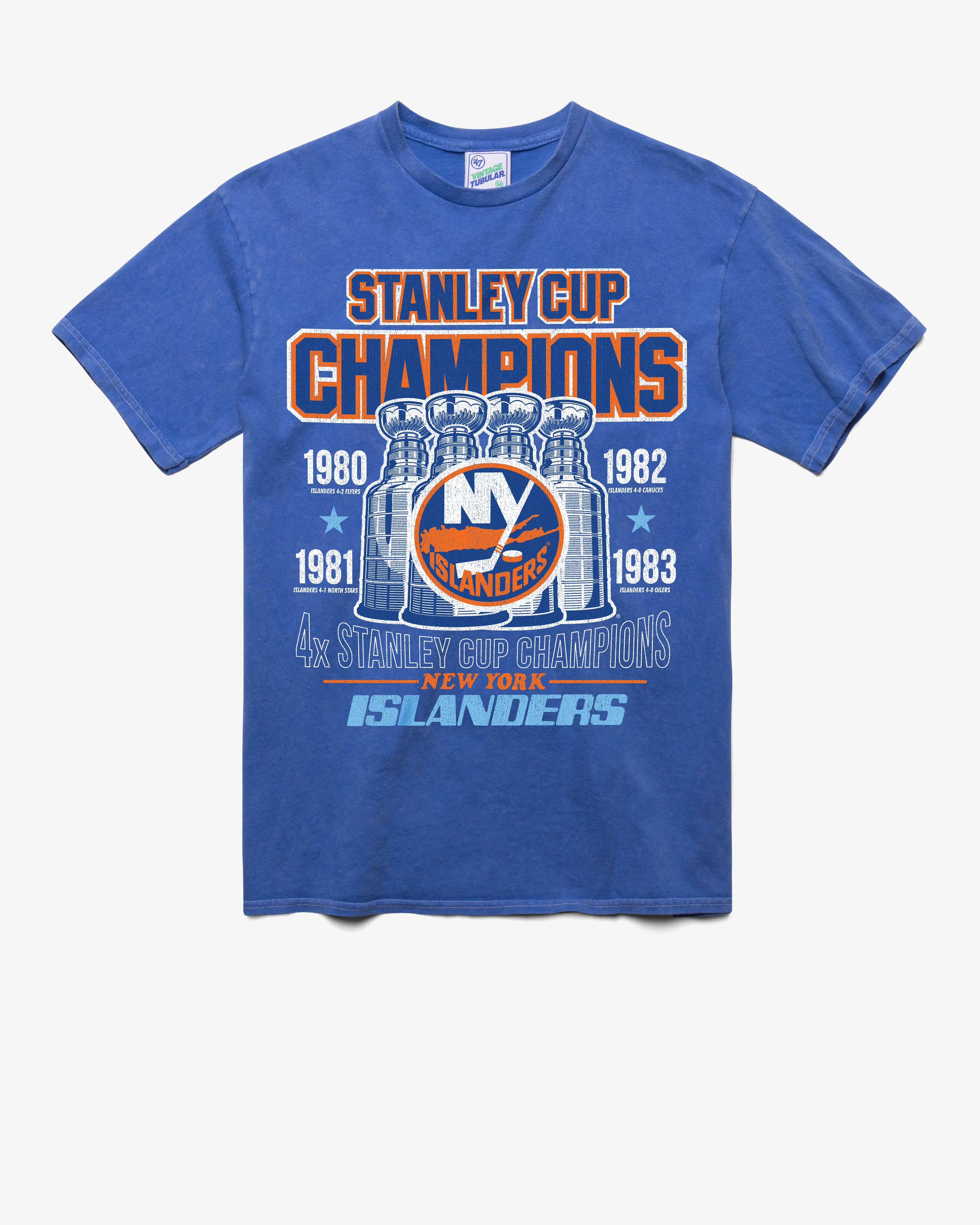 NEW YORK ISLANDERS VINTAGE STANLEY LOCKER VINTAGE '47 TUBULAR TEE sold by 47