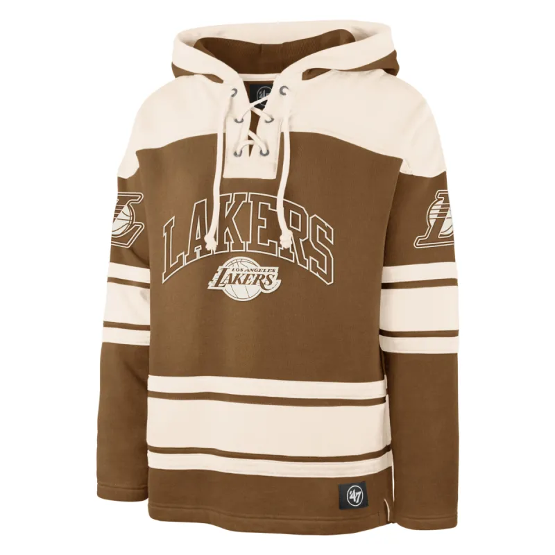 LOS ANGELES LAKERS DARK FIRE SUPERIOR '47 LACER HOOD sold by 47