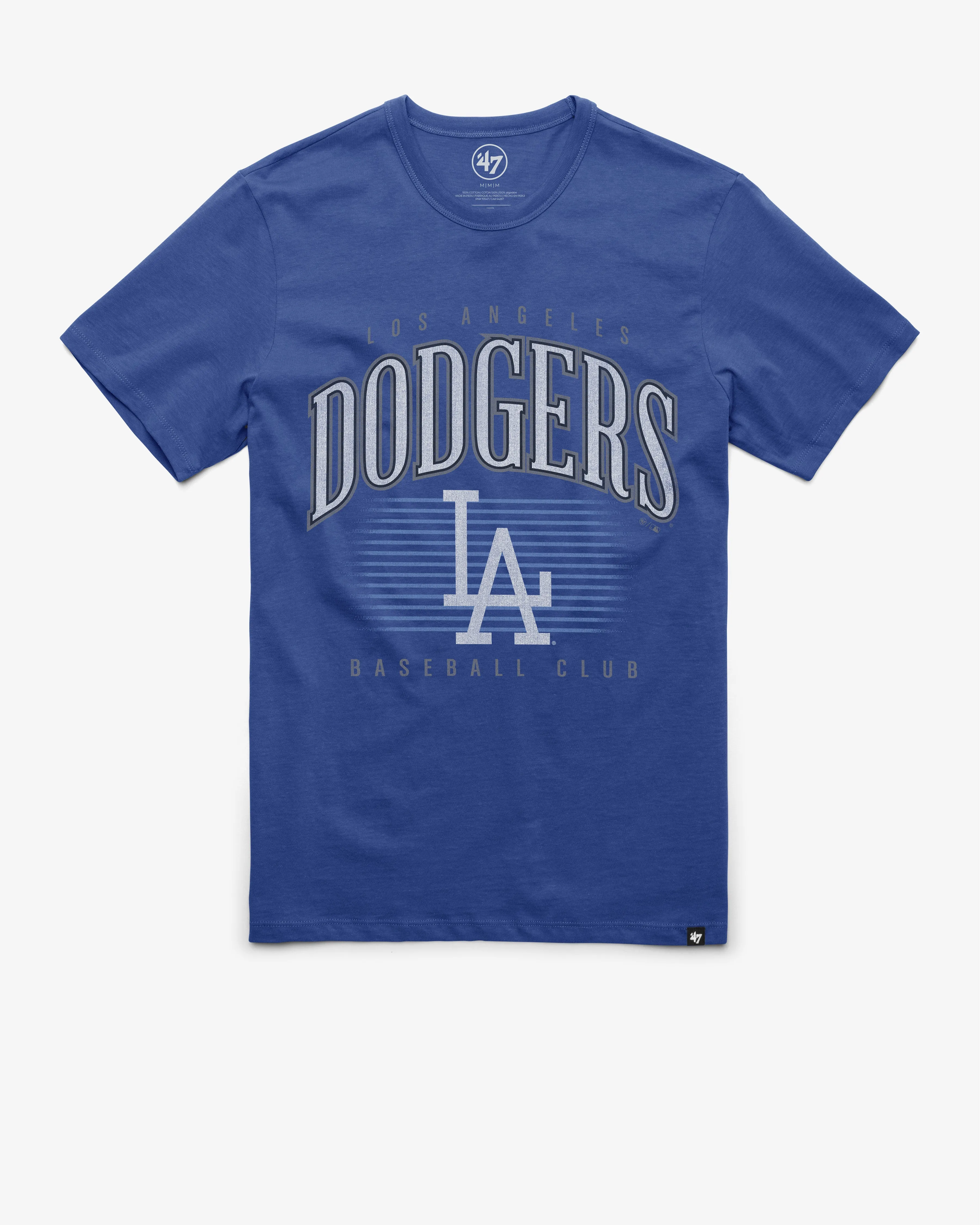 LOS ANGELES DODGERS COOPERSTOWN DOUBLE HEADER '47 FRANKLIN TEE sold by 47
