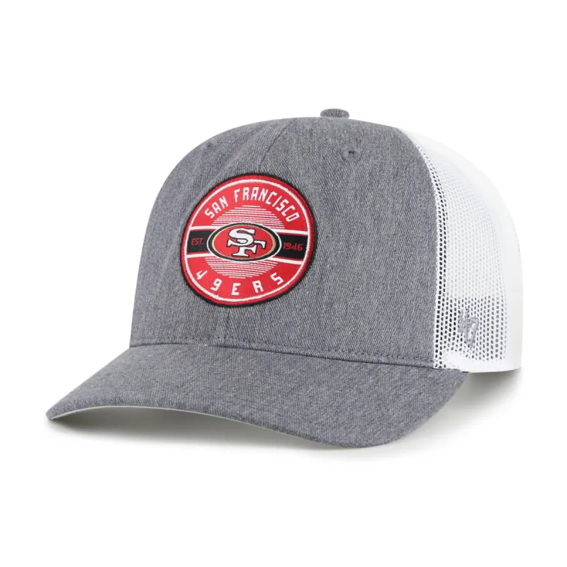 SAN FRANCISCO 49ERS HASH MARK '47 TRUCKER RF RELAXED FIT sold by 47