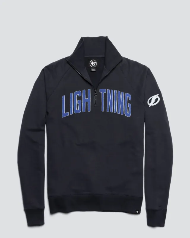 TAMPA BAY LIGHTNING BANKS '47 HARRIS SCRIMMAGE 1/4 ZIP sold by 47