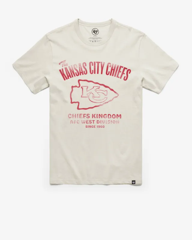 KANSAS CITY CHIEFS WIDE OPEN '47 FRANKLIN TEE sold by 47