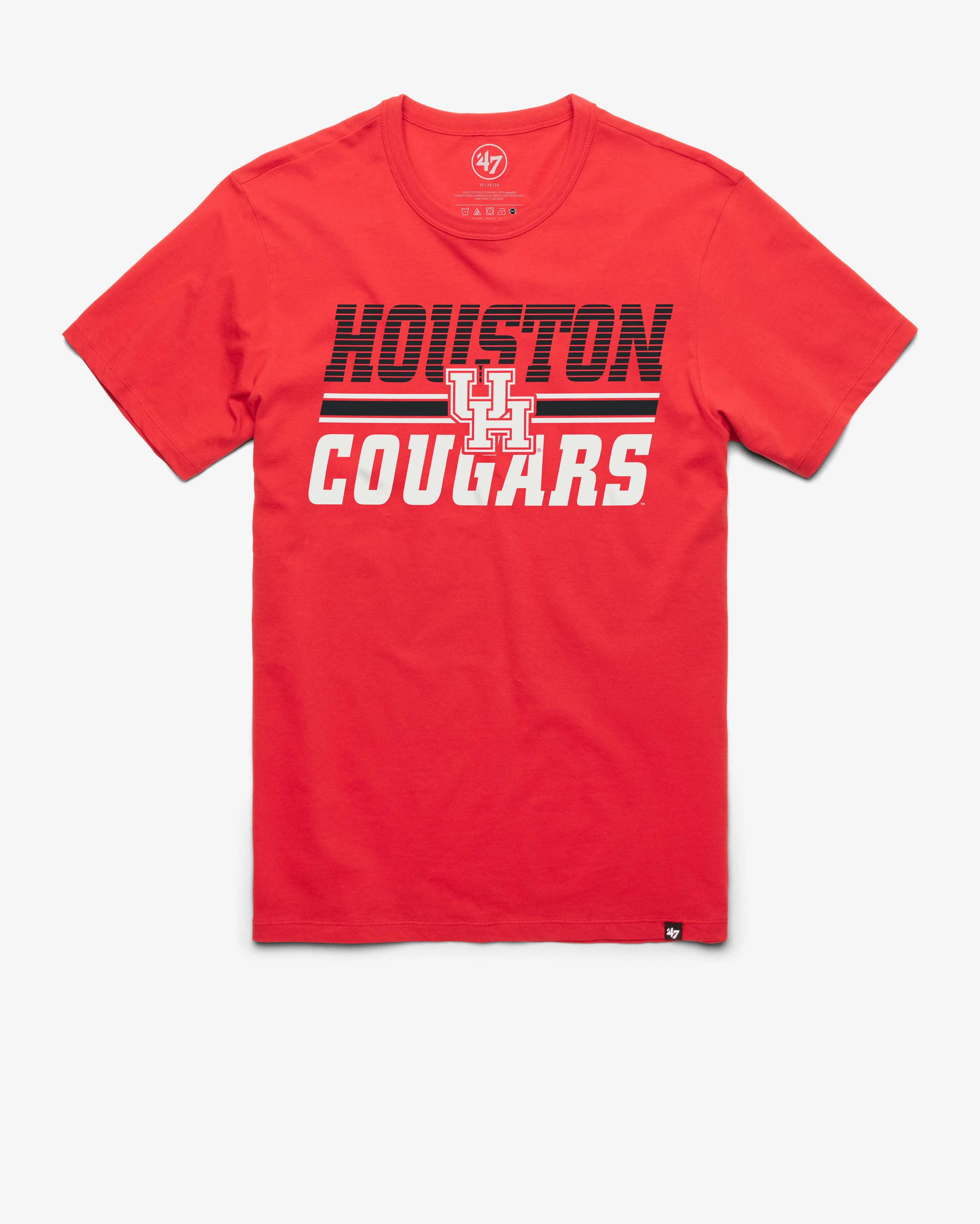 HOUSTON COUGARS RUN THRU '47 FRANKLIN TEE sold by 47