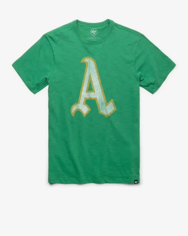 OAKLAND ATHLETICS COOPERSTOWN GRIT '47 SCRUM TEE sold by 47