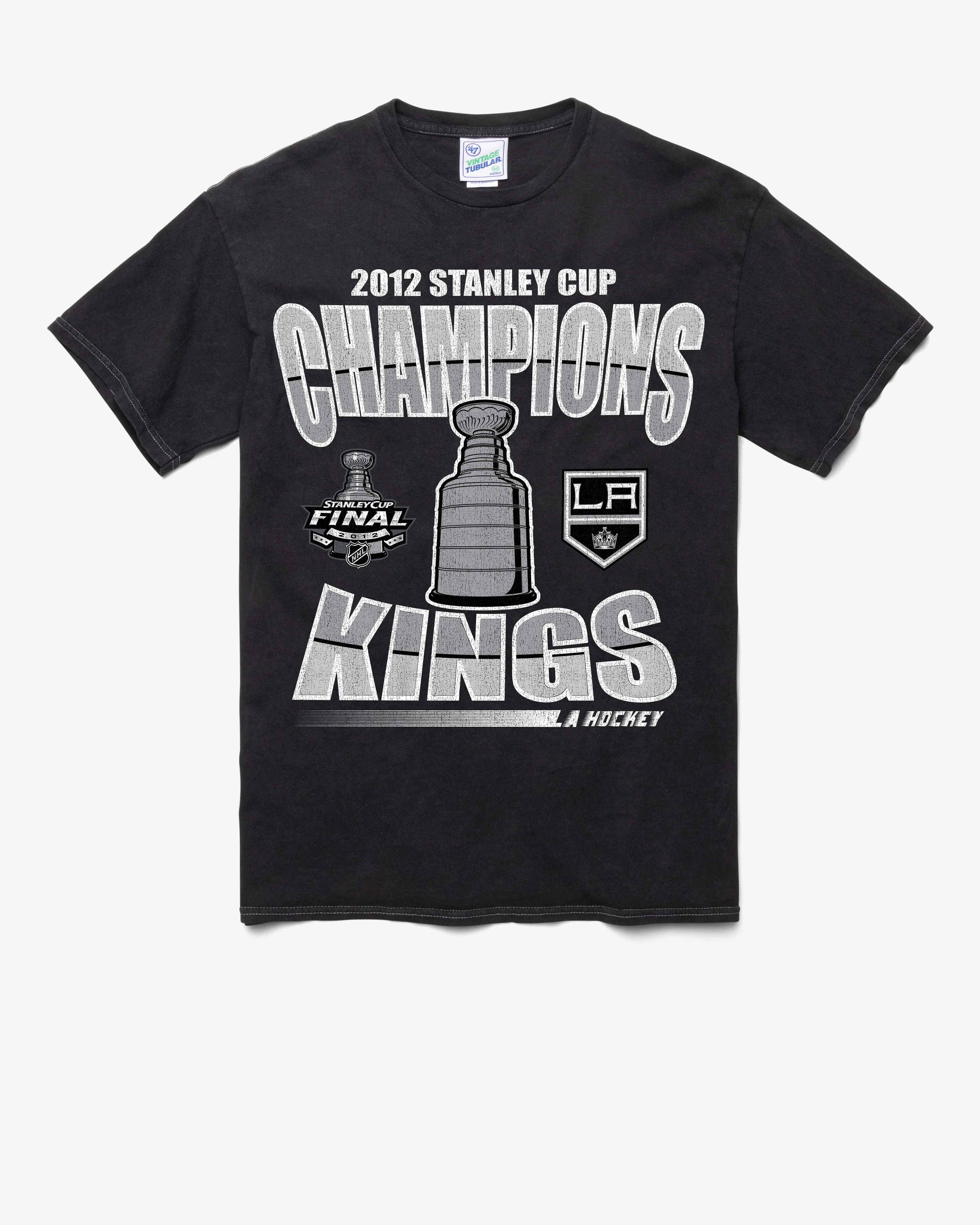 LOS ANGELES KINGS VINTAGE STAN LOCKER VINTAGE '47 TUBULAR TEE sold by 47