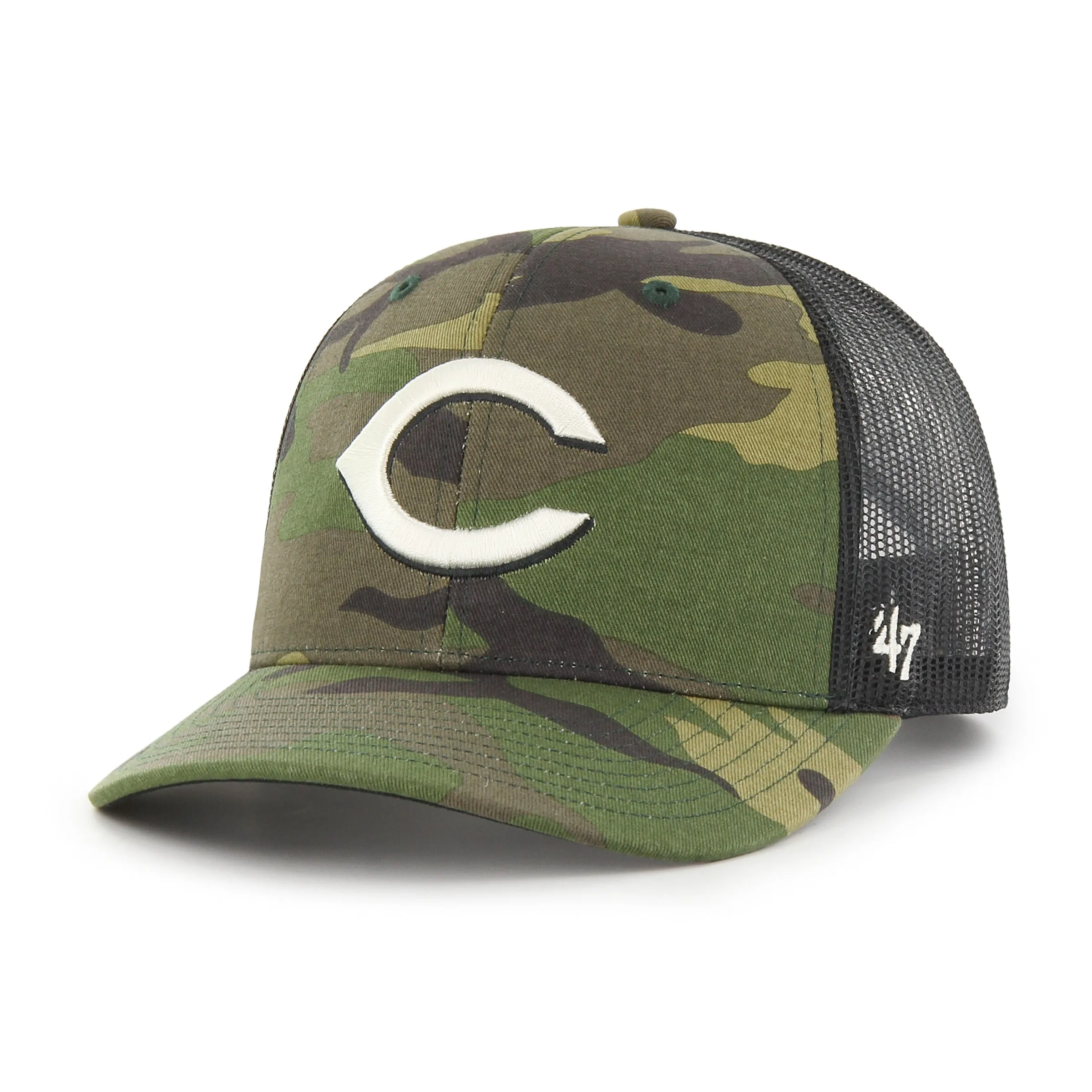 CINCINNATI REDS CAMO '47 TRUCKER sold by 47