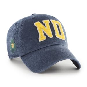 NOTRE DAME FIGHTIN IRISH VINTAGE HAND OFF '47 CLEAN UP sold by 47