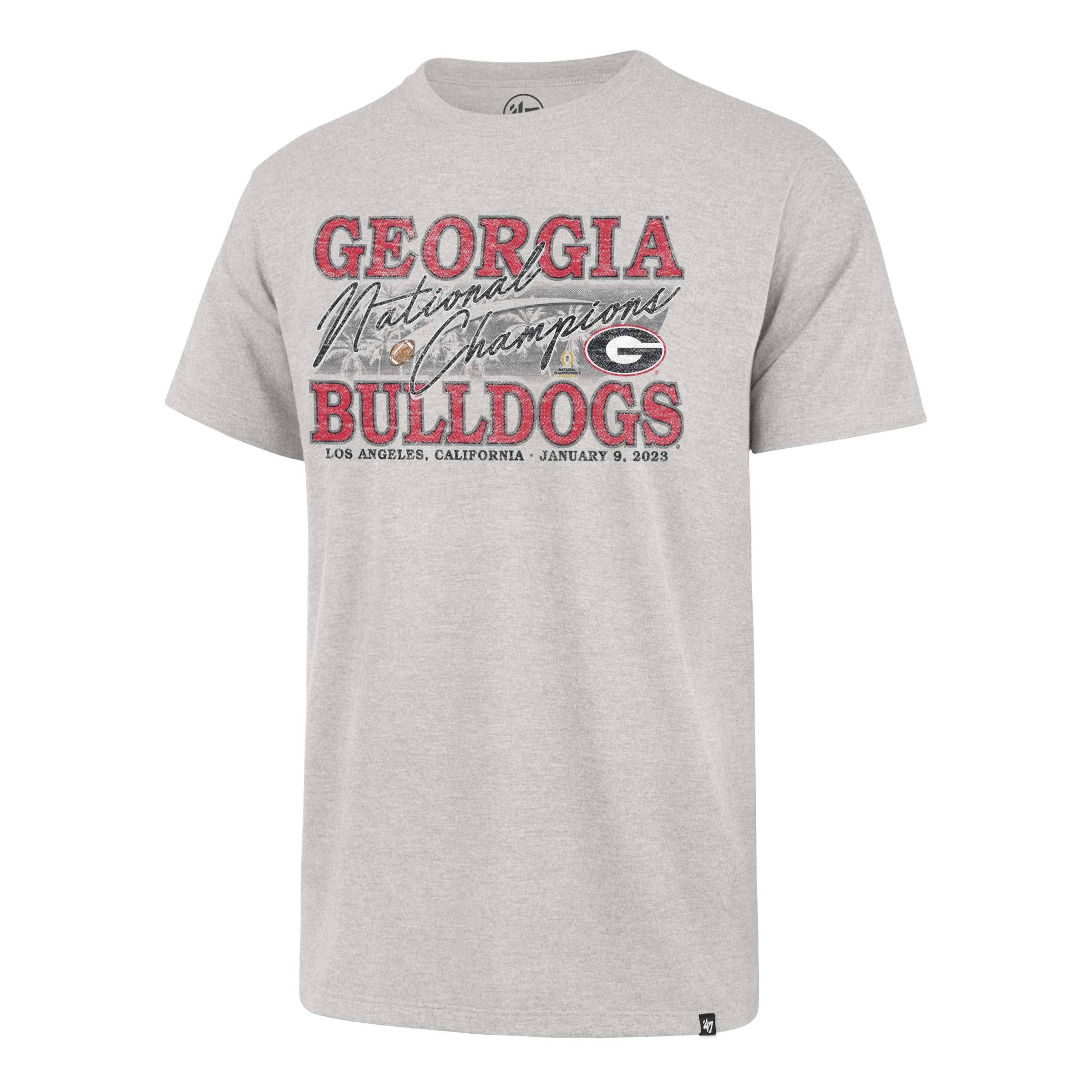 GEORGIA BULLDOGS 2022 CFP NATIONAL CHAMPS '47 FRANKLIN TEE sold by 47