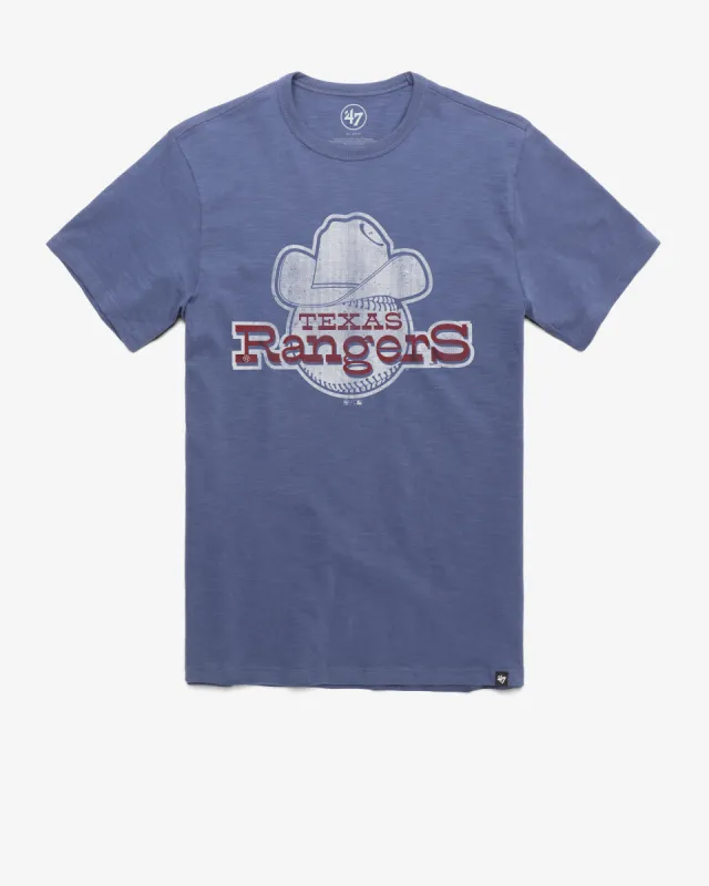 TEXAS RANGERS COOPERSTOWN GRIT '47 SCRUM TEE sold by 47