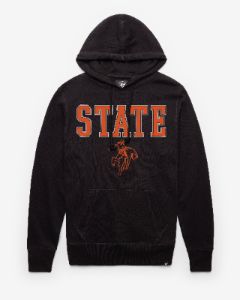 OKLAHOMA STATE COWBOYS VINTAGE STRAIGHT BLOCK '47 HEADLINE HOOD sold by 47