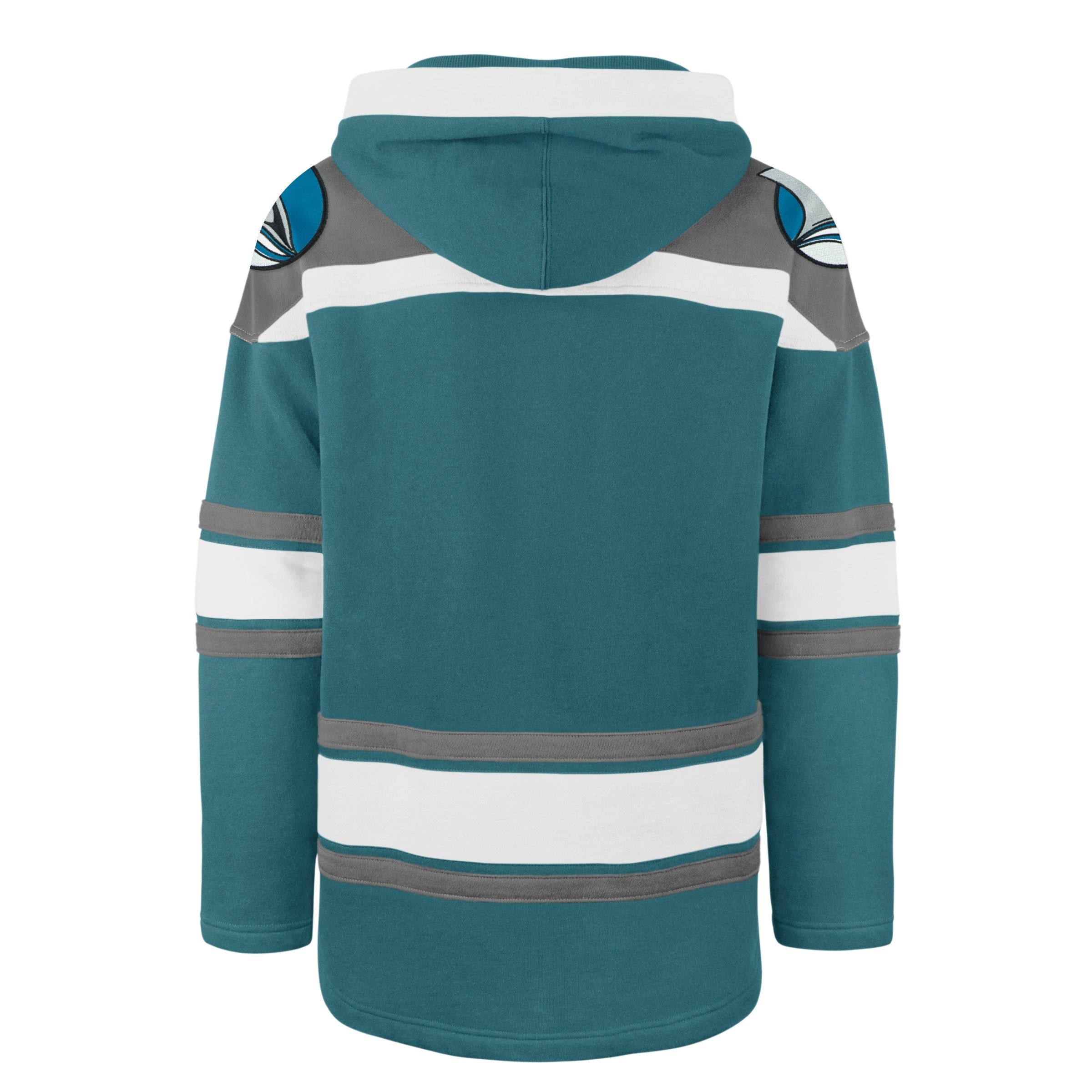 SAN JOSE SHARKS RETRO FREEZE SUPERIOR '47 LACER HOOD sold by 47 product image thumbnail 2
