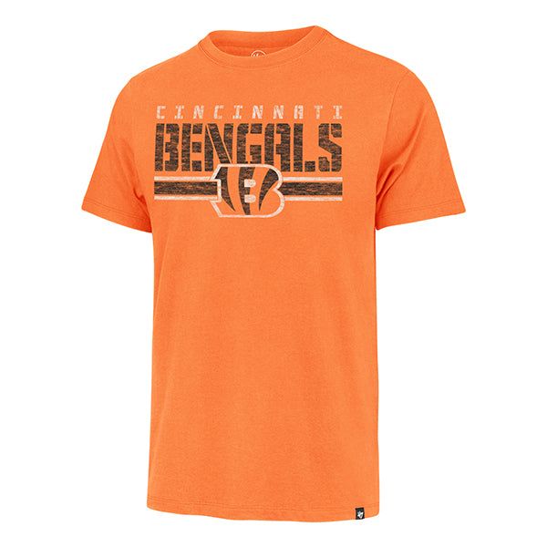 CINCINNATI BENGALS STRIPE THRU FRANKLIN TEE MEN sold by 47