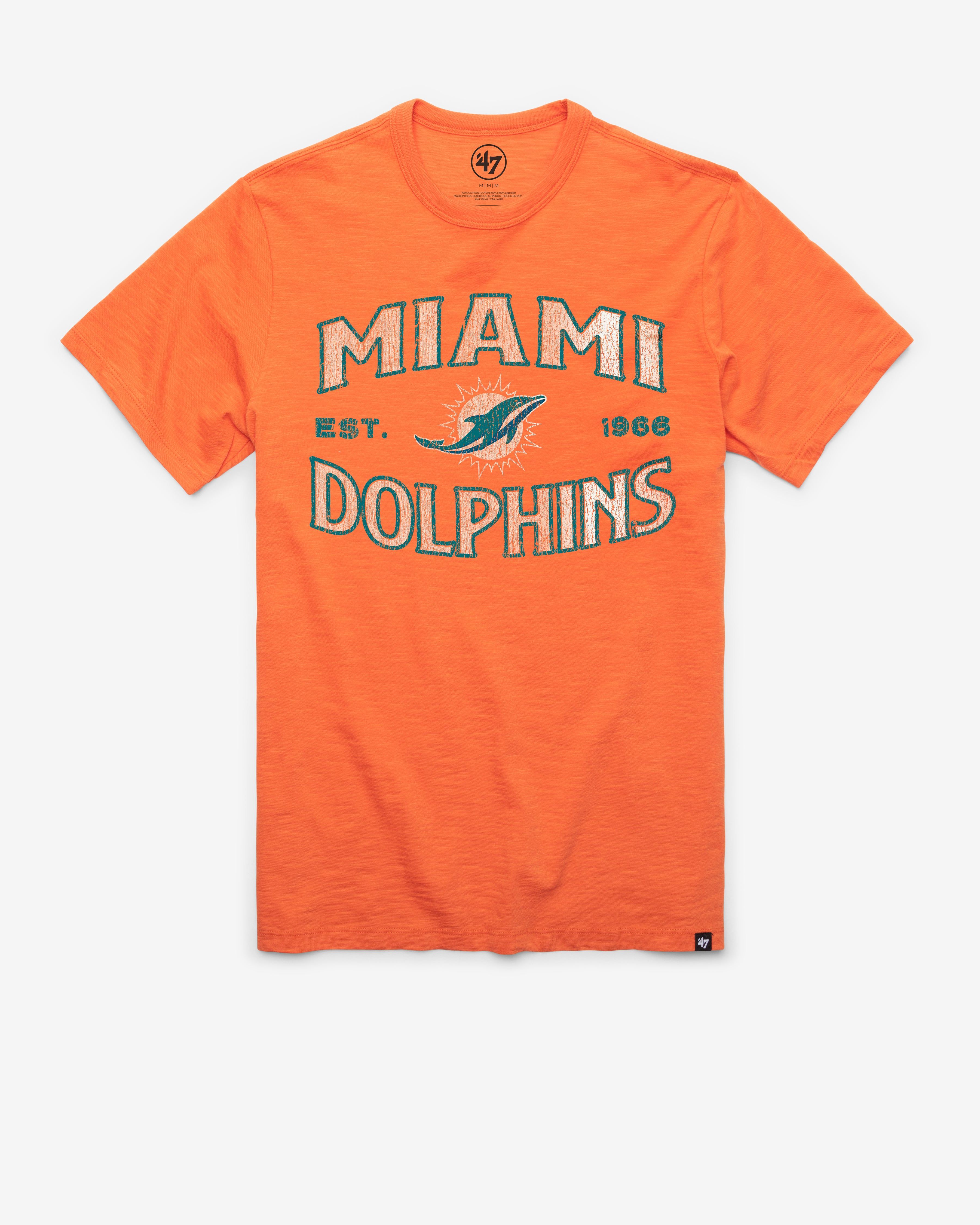 MIAMI DOLPHINS OFFSETTER '47 SCRUM TEE sold by 47