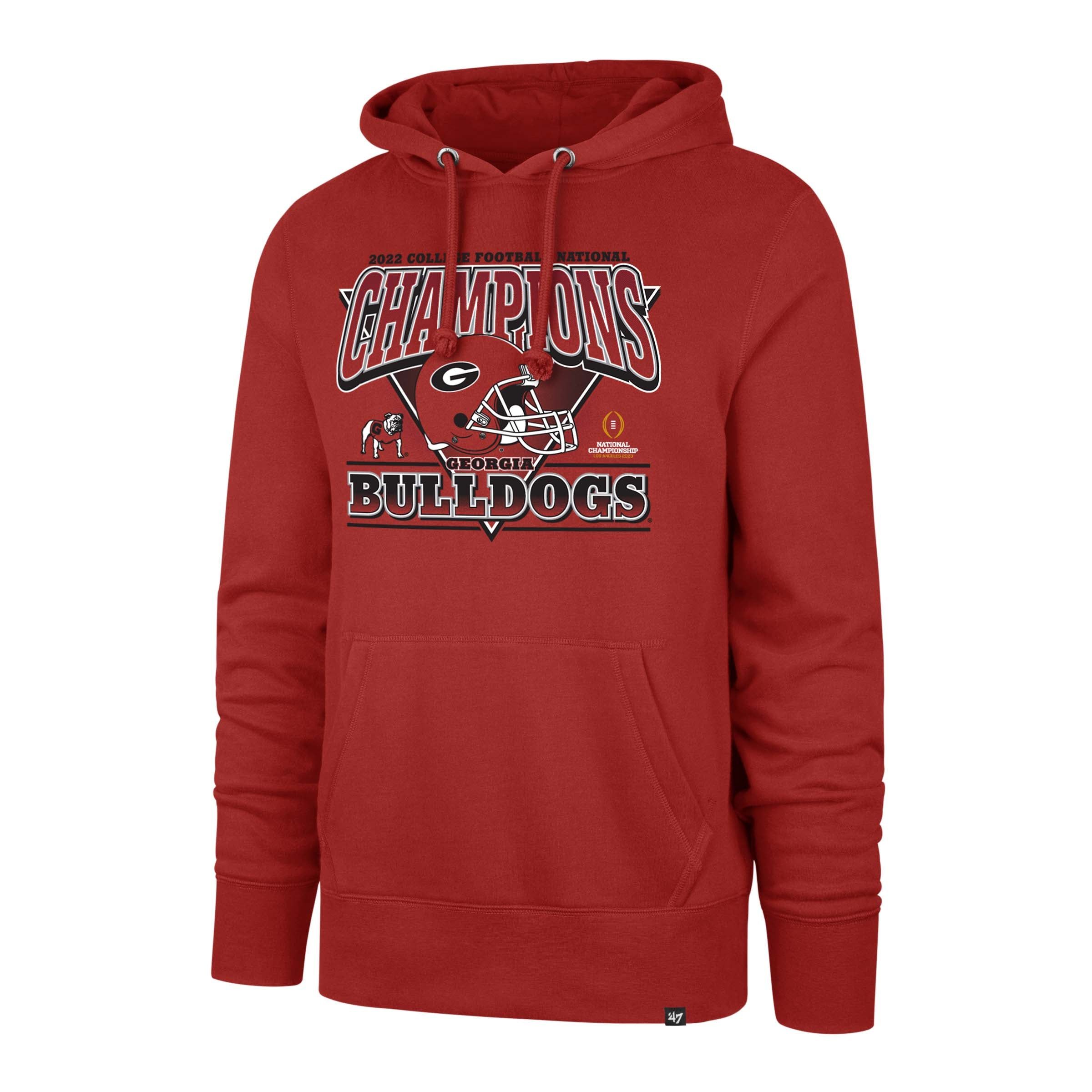 GEORGIA BULLDOGS 2022 CFP NATIONAL CHAMPS '47 HEADLINE HOOD sold by 47