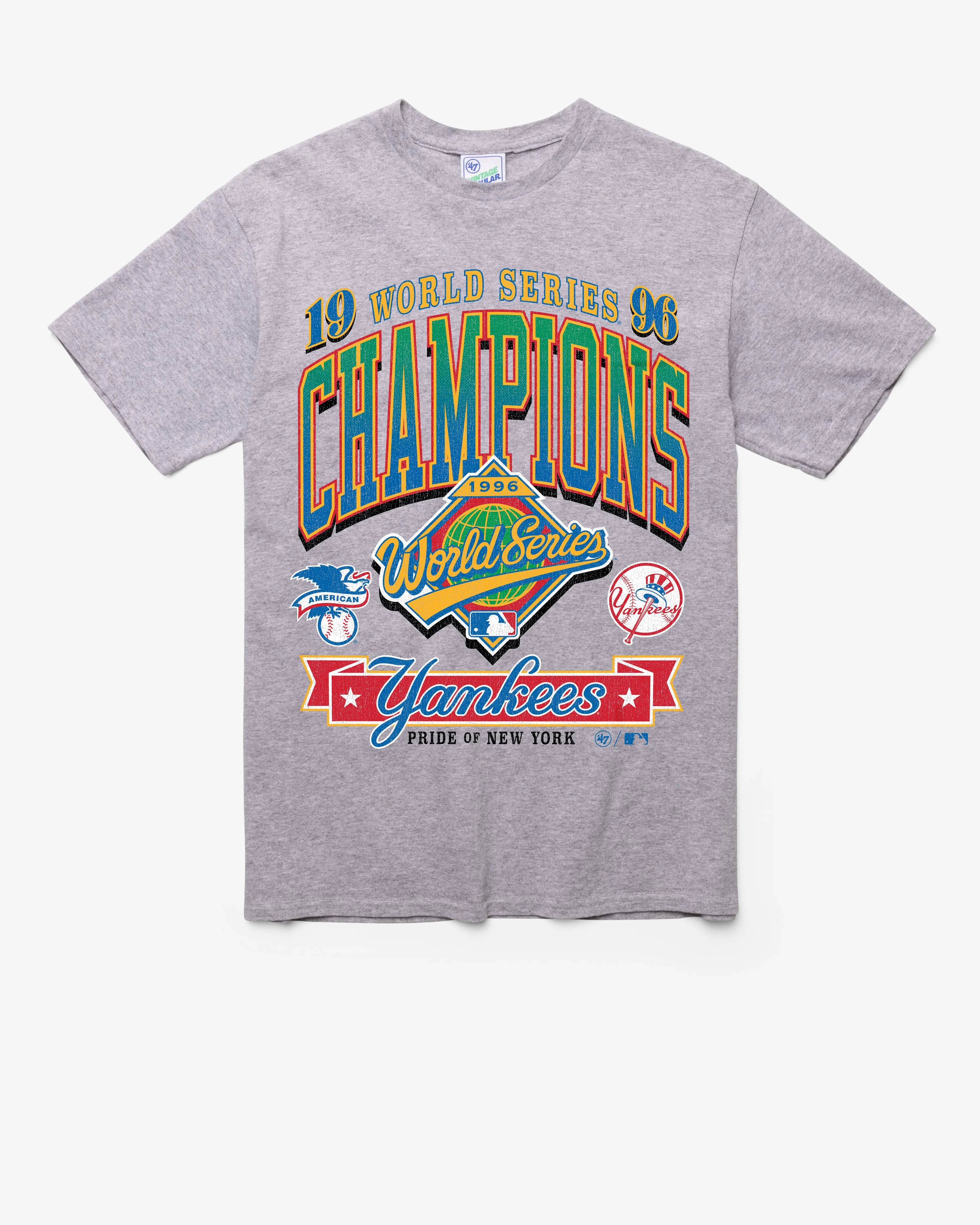 NEW YORK YANKEES COOPERSTOWN WORLD SERIES LOCKER '47 VINTAGE TUBULAR TEE sold by 47