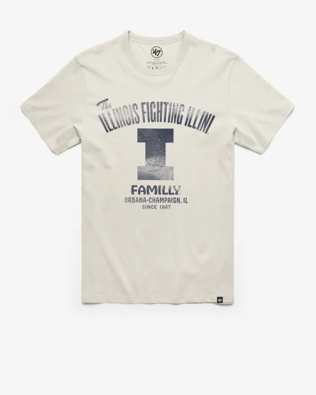 ILLINOIS FIGHTING ILLINI WIDE OPEN '47 FRANKLIN TEE sold by 47