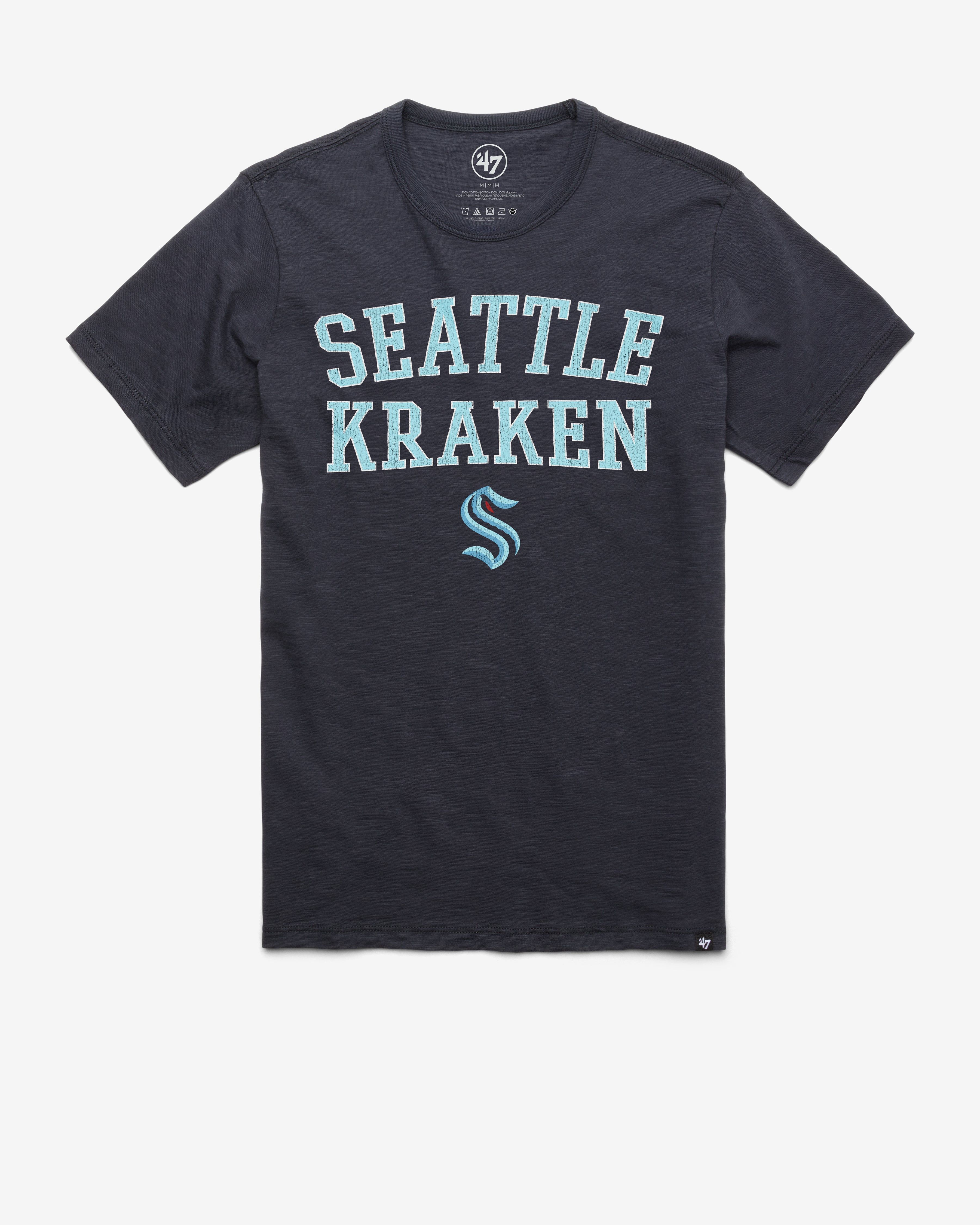 SEATTLE KRAKEN TRACK '47 SCRUM TEE sold by 47