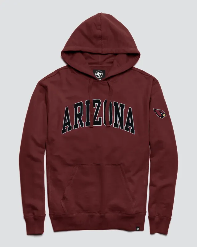 ARIZONA CARDINALS RELIC '47 HARRIS SCRIMMAGE HOOD sold by 47