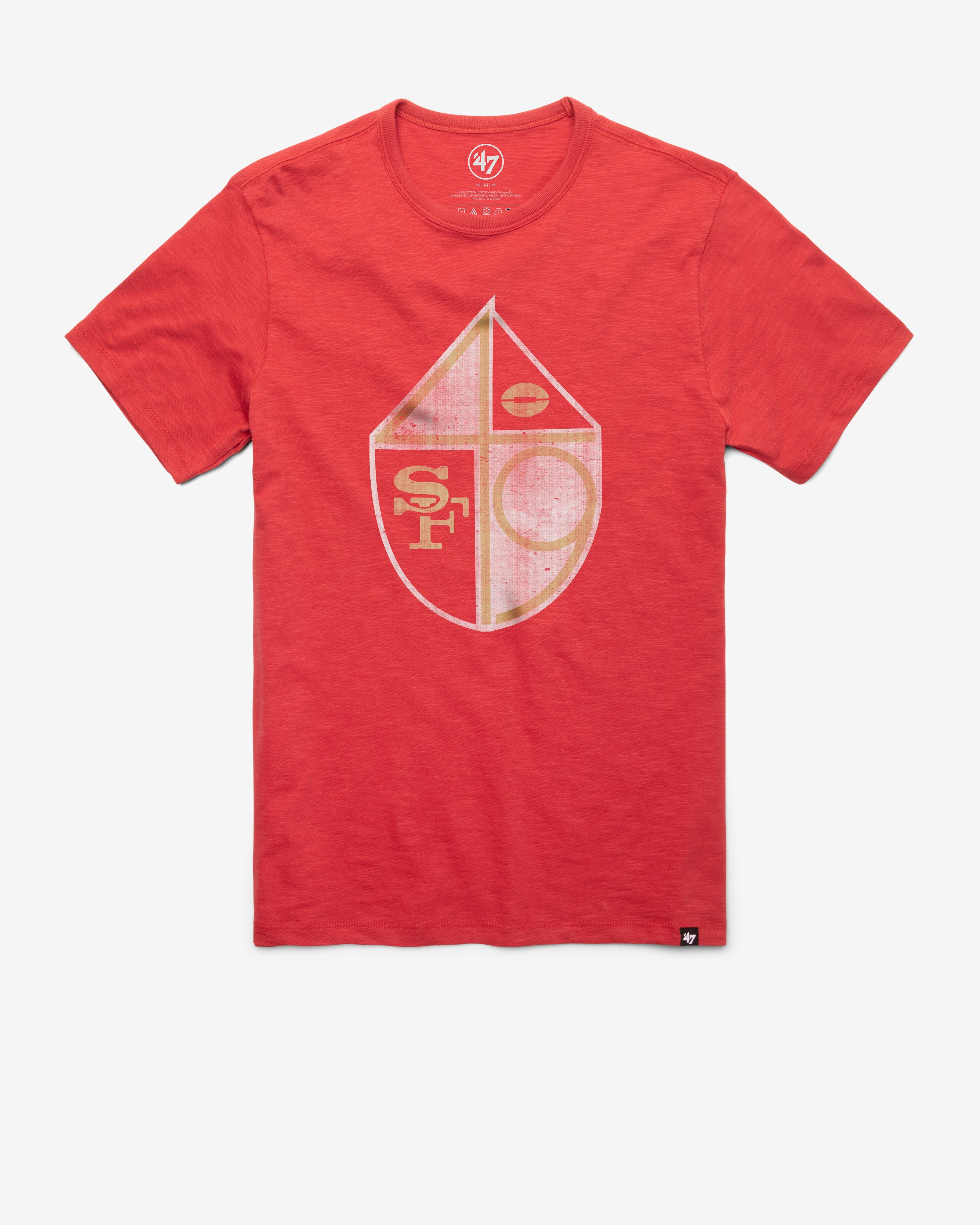 SAN FRANCISCO 49ERS HISTORIC GRIT '47 SCRUM TEE sold by 47