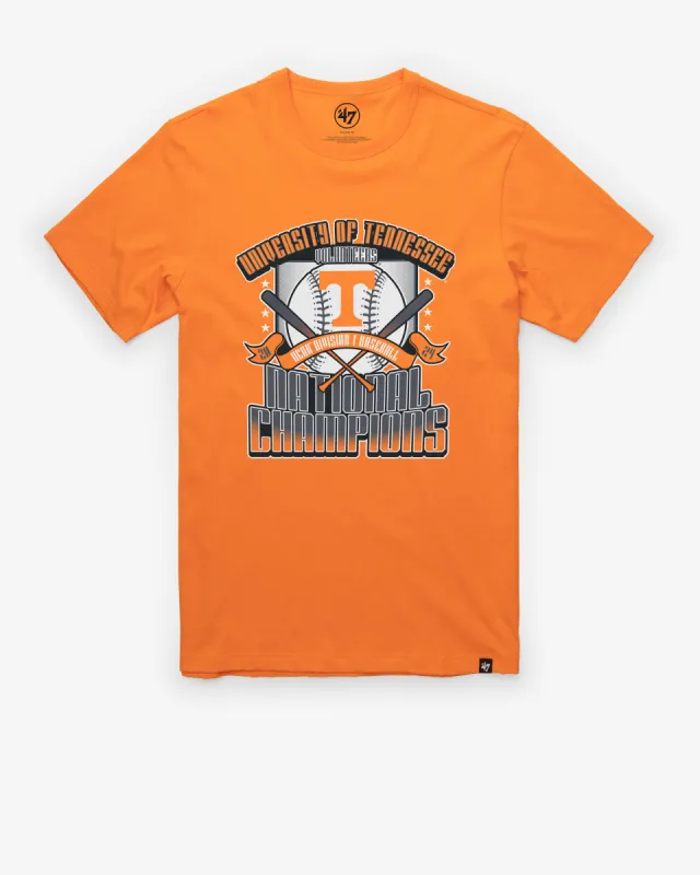 TENNESSEE VOLUNTEERS 2024 COLLEGE WORLD SERIES CHAMPIONS '47 FRANKLIN TEE sold by 47