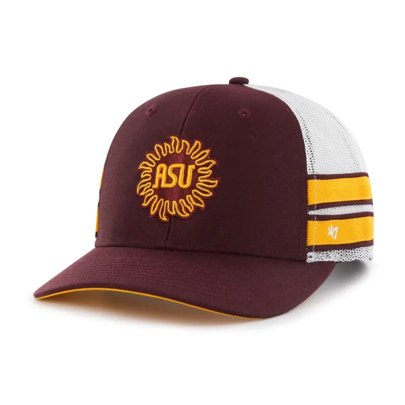 ARIZONA STATE SUN DEVILS ASU VINTAGE STRAIGHT EIGHT '47 TRUCKER made by 47