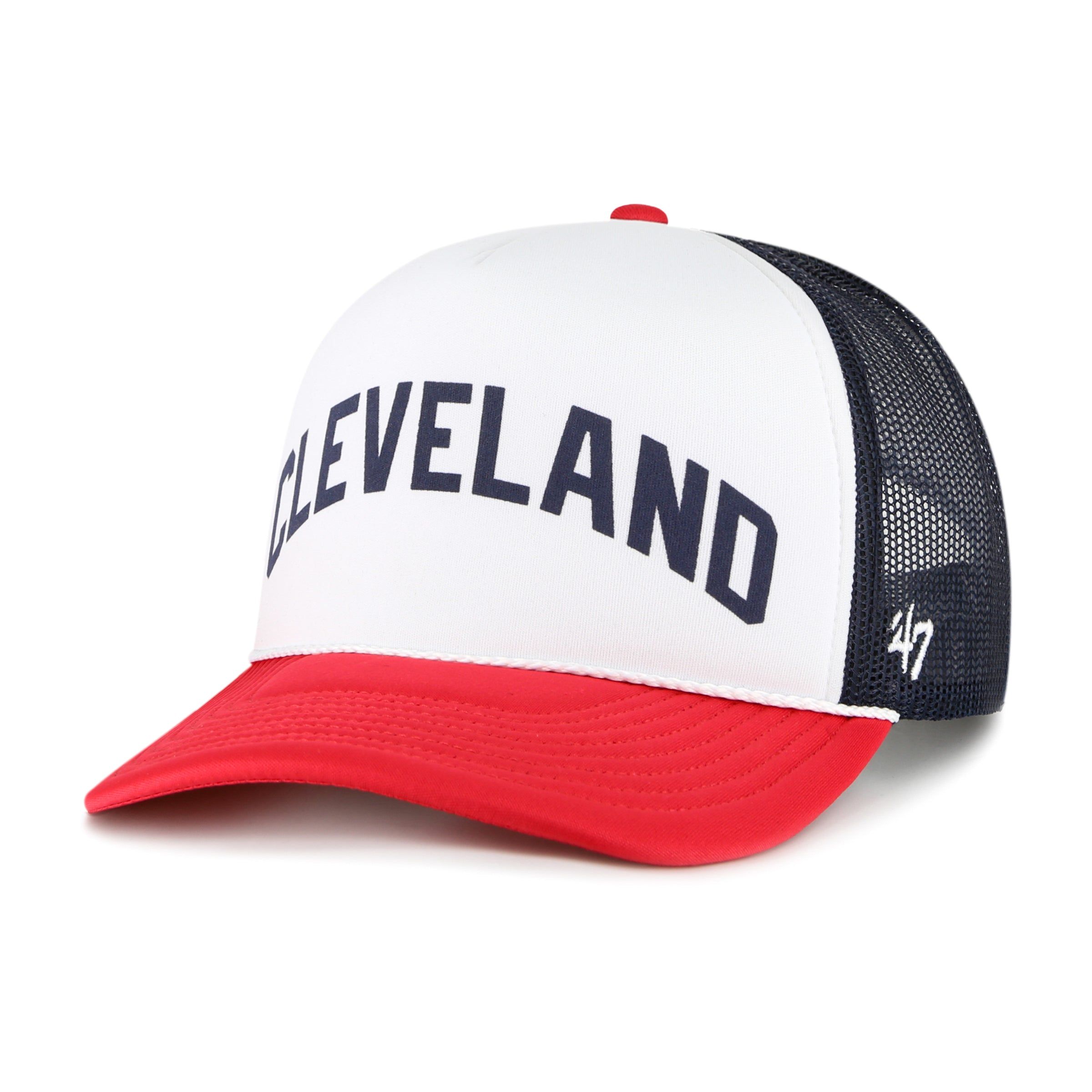 CLEVELAND GUARDIANS COOPERSTOWN REWIND SCRIPT '47 TRUCKER sold by 47