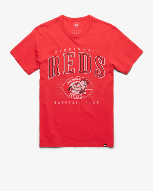 CINCINNATI REDS COOPERSTOWN DOUBLE HEADER '47 FRANKLIN TEE sold by 47