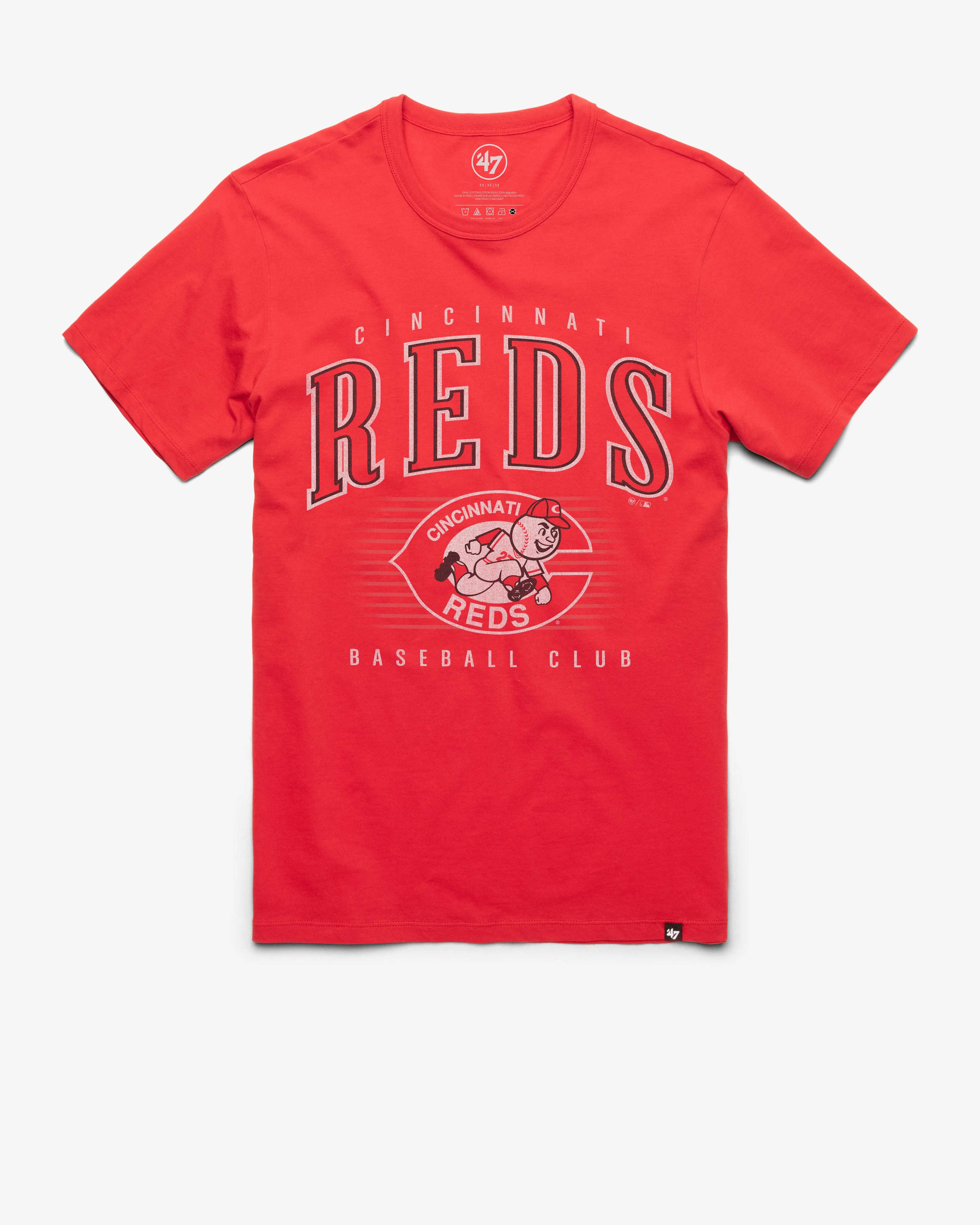 CINCINNATI REDS COOPERSTOWN DOUBLE HEADER '47 FRANKLIN TEE sold by 47