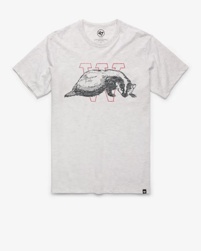 WISCONSIN BADGERS VINTAGE PREMIER '47 FRANKLIN TEE sold by 47