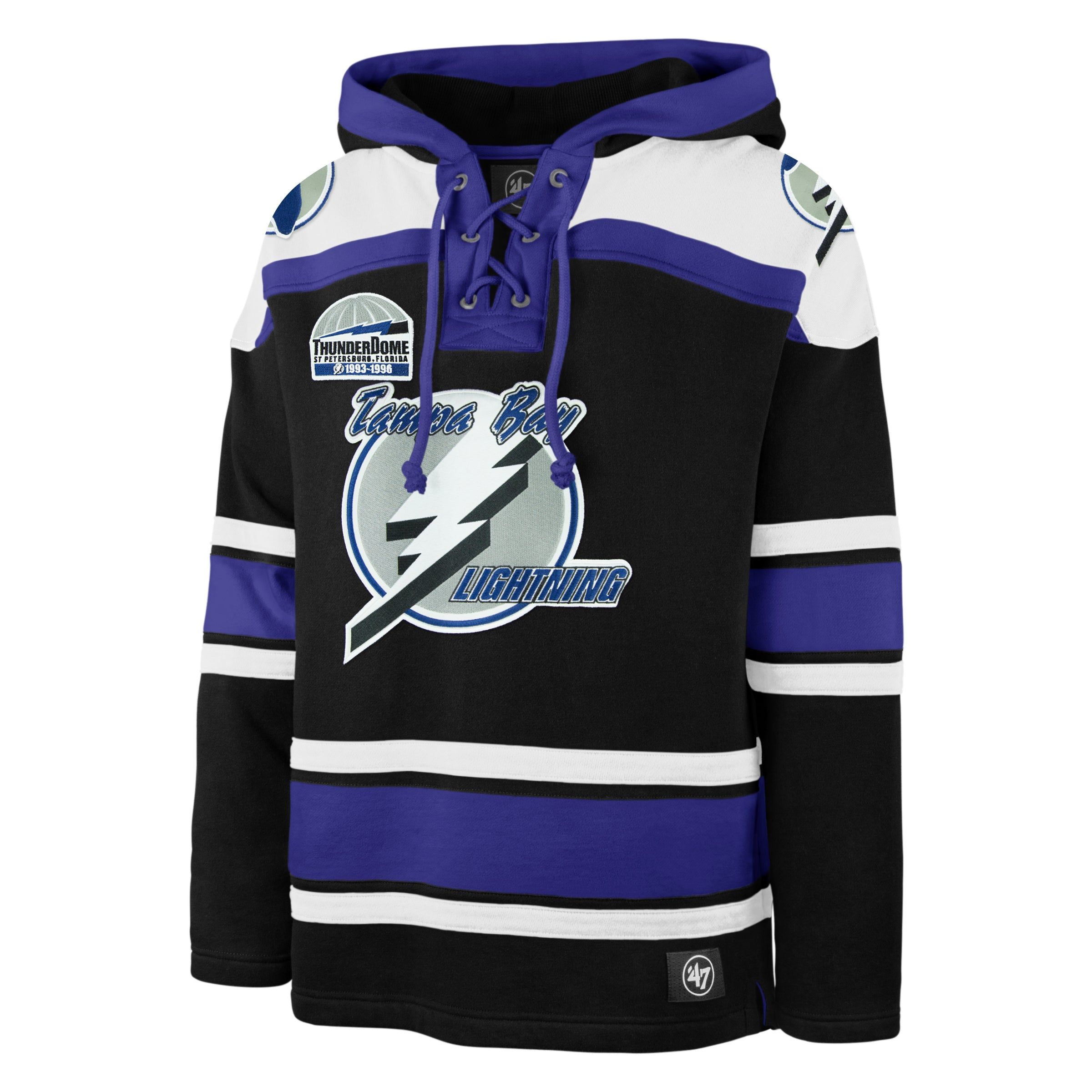 TAMPA BAY LIGHTNING VINTAGE RETRO FREEZE SUPERIOR '47 LACER HOOD sold by 47