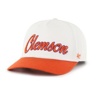 CLEMSON TIGERS OVERHAND SCRIPT TWO TONE '47 MVP DV sold by 47