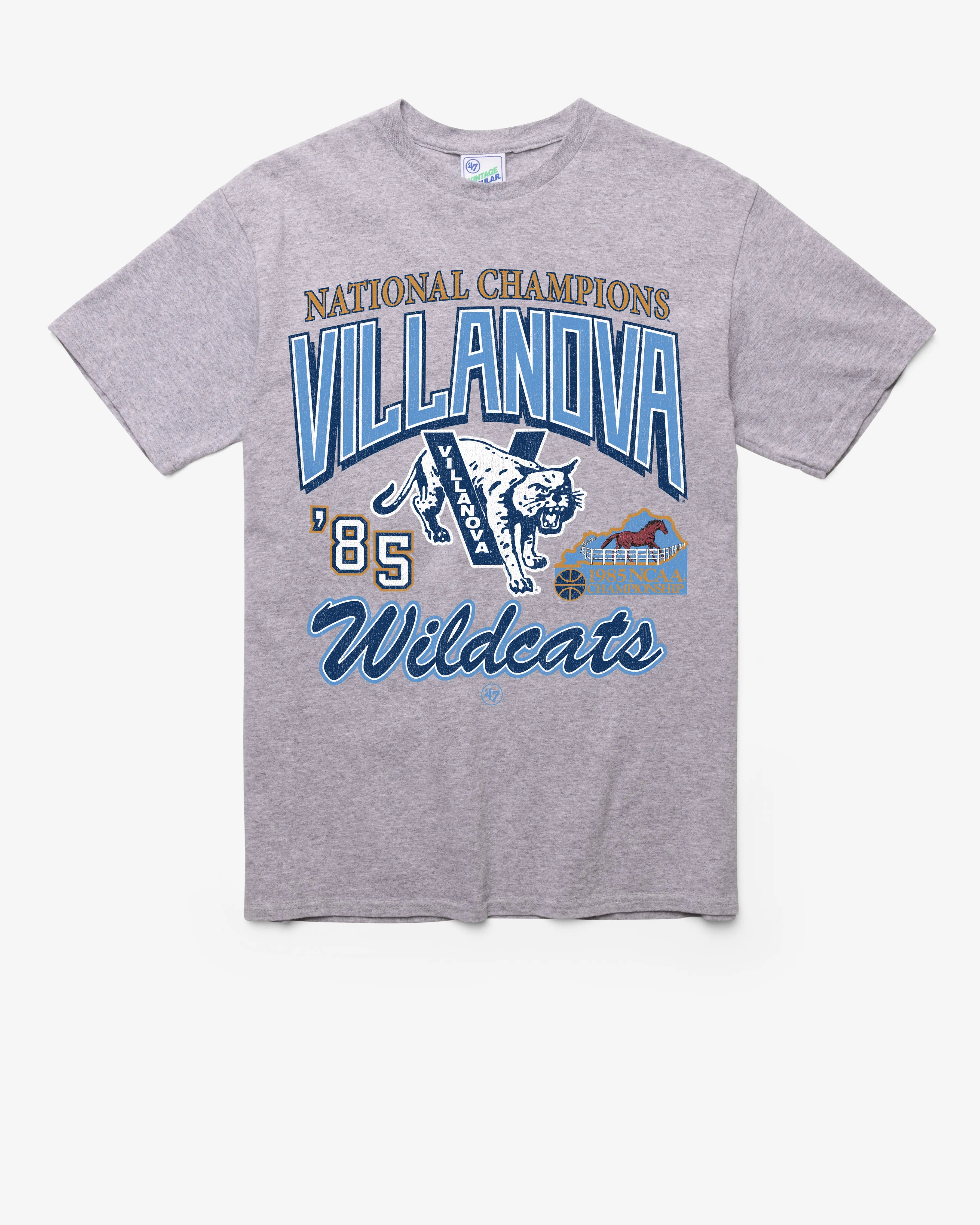 VILLANOVA WILDCATS LOCKER VINTAGE '47 TUBULAR TEE sold by 47