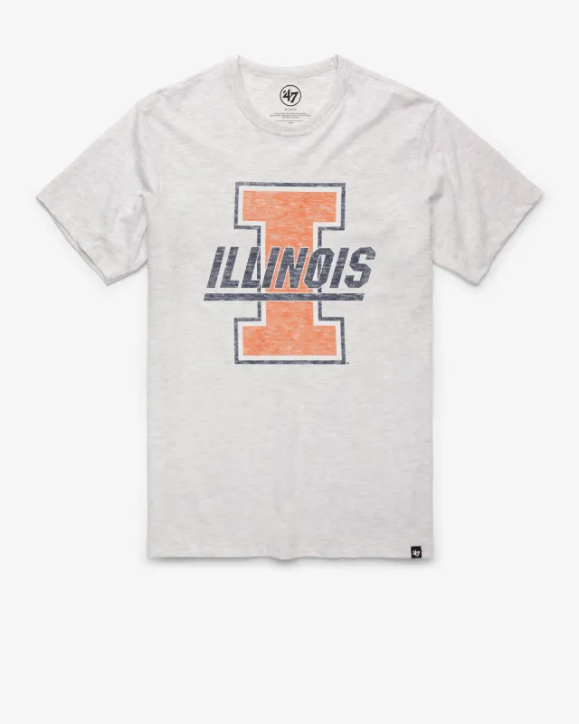 ILLINOIS FIGHTING ILLINI VINTAGE PREMIER '47 FRANKLIN TEE sold by 47