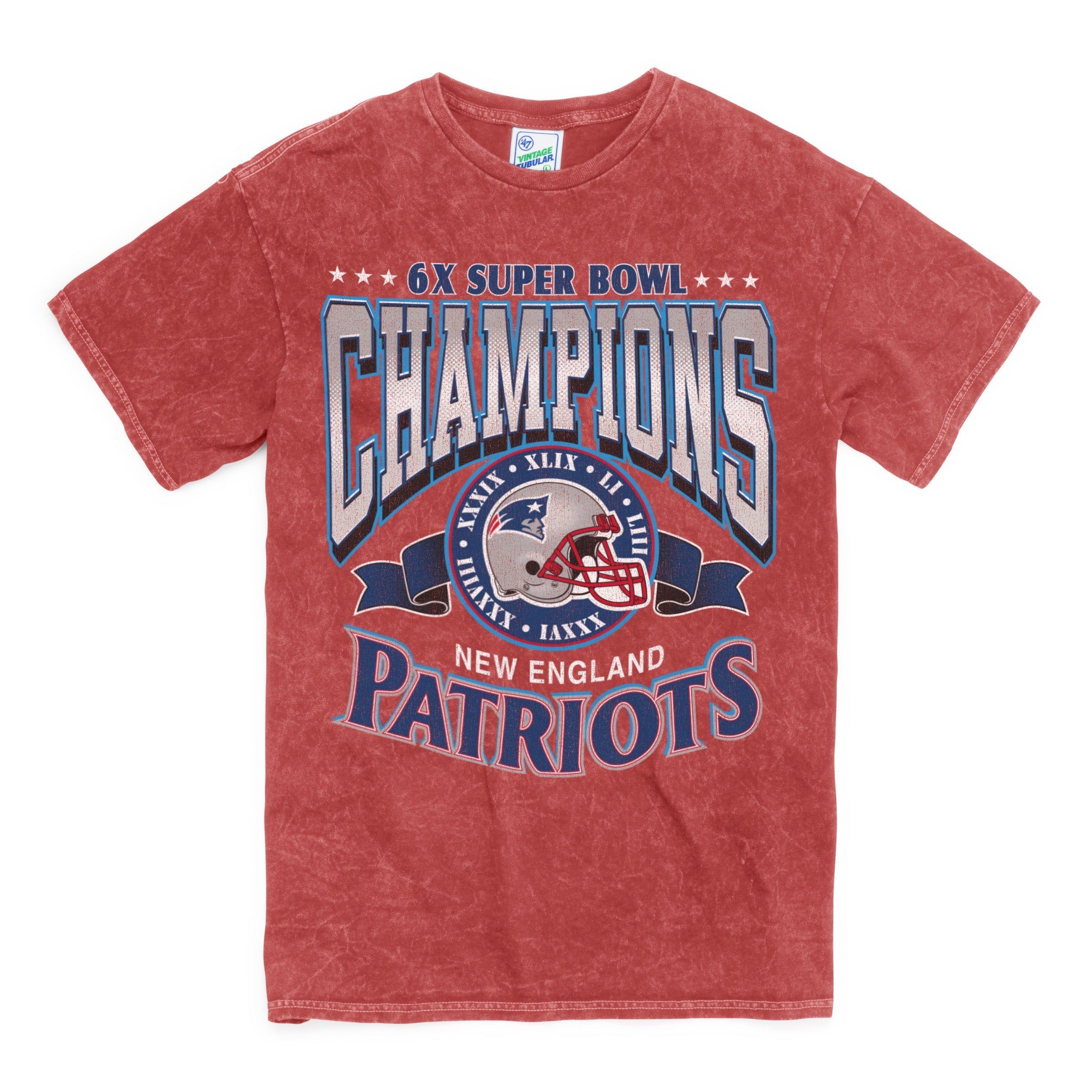 NEW ENGLAND PATRIOTS SB GRIDIRON ROCKER '47 VINTAGE TUBULAR TEE sold by 47
