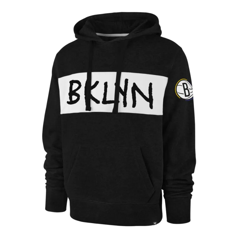 BROOKLYN NETS 23 CITY EDITION DUBS UP '47 CHEST PASS HOOD sold by 47