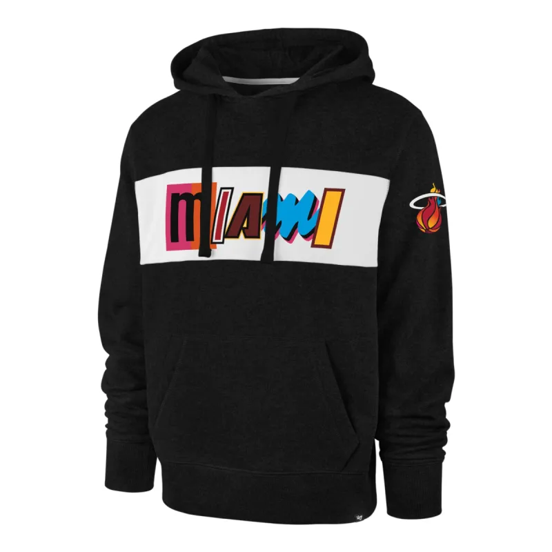 MIAMI HEAT 23 CITY EDITION DUBS UP '47 CHEST PASS HOOD sold by 47