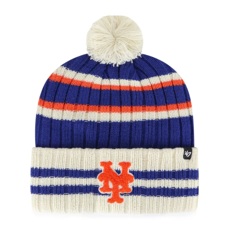 NEW YORK METS COOPERSTOWN NO HUDDLE '47 CUFF KNIT sold by 47