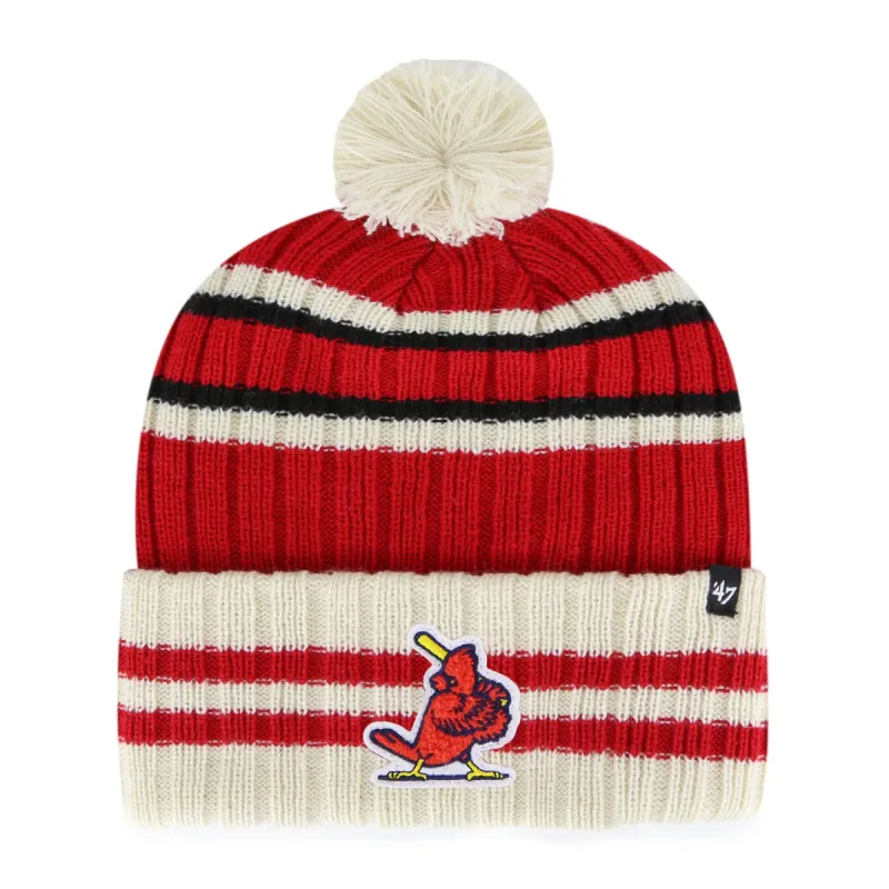 ST. LOUIS CARDINALS COOPERSTOWN NO HUDDLE '47 CUFF KNIT sold by 47