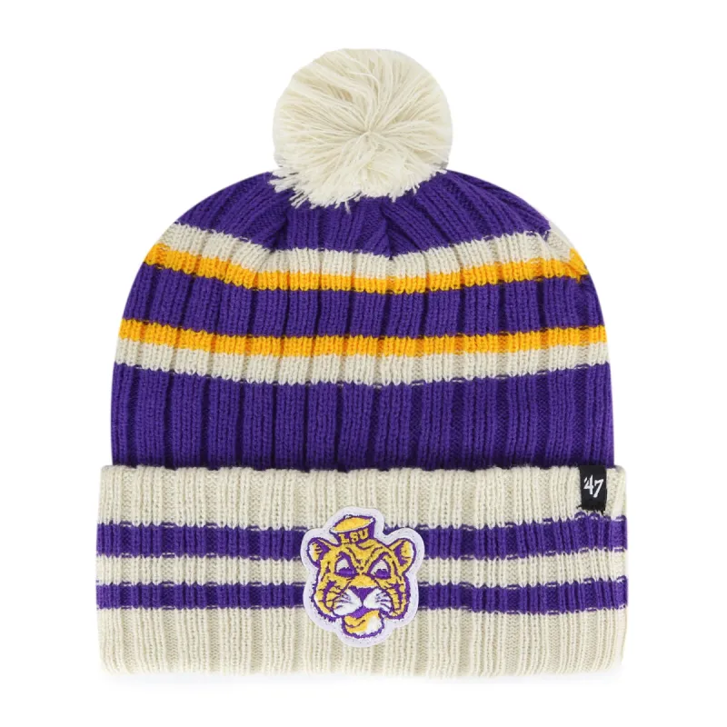 LOUISIANA STATE TIGERS LSU VINTAGE NO HUDDLE '47 CUFF KNIT sold by 47