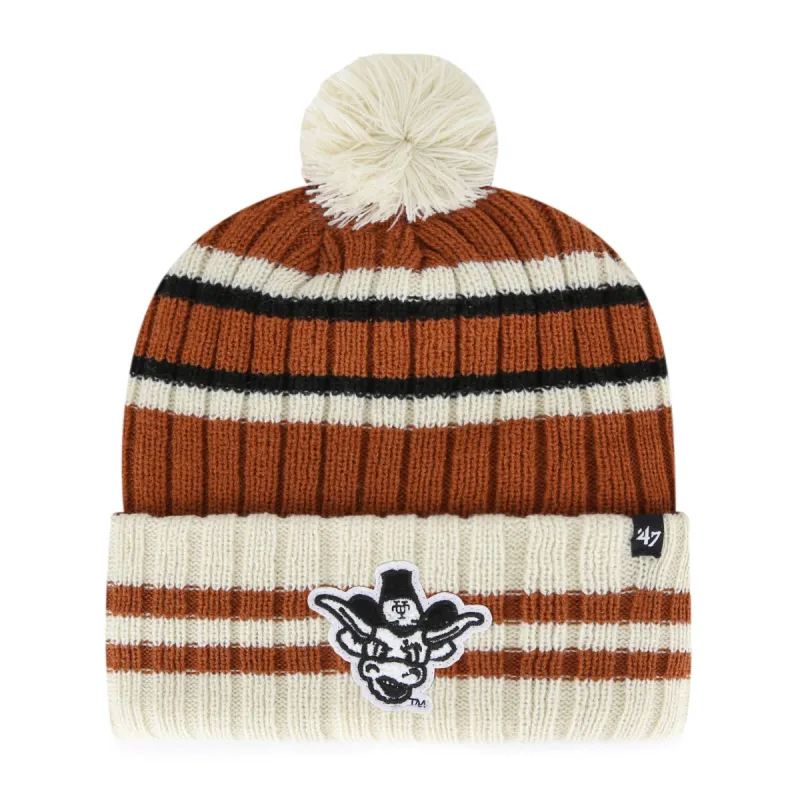 TEXAS LONGHORNS VINTAGE NO HUDDLE '47 CUFF KNIT sold by 47